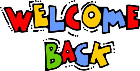 welcome back clipart|printable welcome back images.